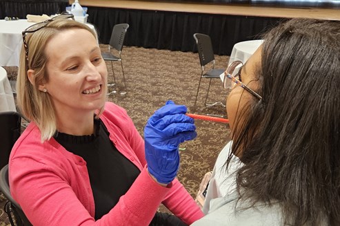 his module is taught by Elizabeth Southern Puette, RDH, MSDH, CTTS, Clinical Assistant Professor with West Virginia University School of Dentistry, Department of Dental Hygiene.